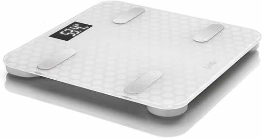 LAICA PS7011 SMART PERSONAL SCALE WHT WITH BODY COMPOSITION CALCULATOR (4PCS/CTN)