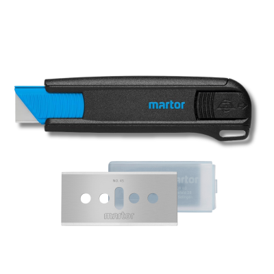 RETAIL PACK MARTOR 1 PCS SECUNORM 175 + 1 PACK BLADE 45