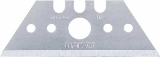 RETAIL PACK 2 PACKS OF MARTOR TRAPEZOID BLADE NO. 5232 (10 IN PACK, 10 PACKS/CASE)