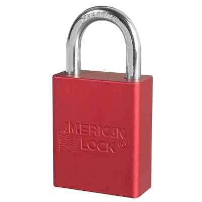 MASTER LOCK ANODIZED ALUMINIUM PADLOCKS, 1-1/2IN (38MM) WIDE WITH 1IN (25MM) TALL SHACKLE