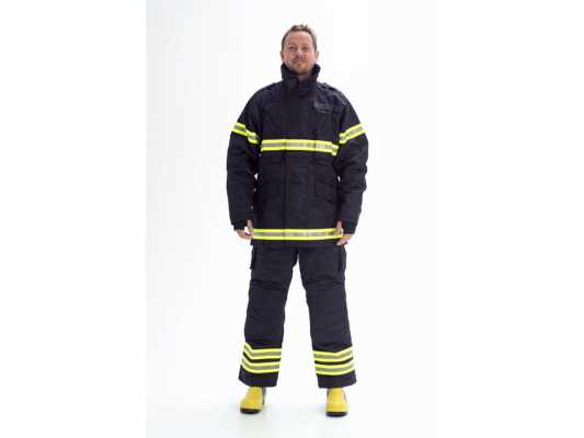 VIKING FIRE FIGHTER TWO-PIECE SUIT PS6598, NAVY BLUE, SIZE 2XL