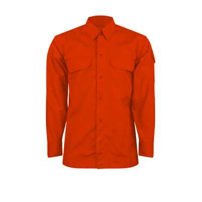 Worksafe Fr Orange Jacket In Dupont Nomex Soft Iii A 4.5Oz Size 3XL